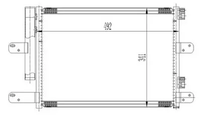 ORIS  CIV019016 Klima Kondenseri Iveco Truck-Eurocargo E13-E15-E17-E18-E21-E22-E24-E28 01=> (Oto.-Mek.) 504080822 946461 940096 35896 818116 28005090 169005 8042071 350340 774022