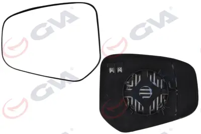 GVA  1133356 Ayna Cami Sol Tourneo Custom 14> Isitmali+konveks Vm-6325ghl ET7617K741BA 1925837 1837872 L1339 31002481 6471668