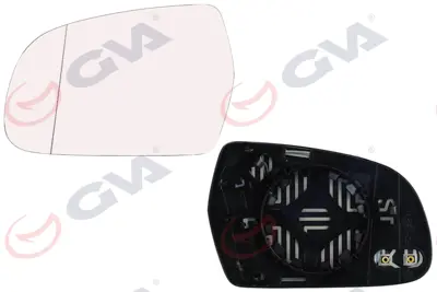 GVA  1175735 Ayna Cami Sol A3-A4-A5(08-14) Isitmali+asferik 8K0857535D 338837 3117209 8F0857535C 8K0857535F 30200921 6471785 8K0857535E