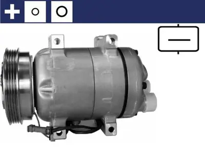 BEHR MAHLE 3031534 Klima Kompresörü A4 1.8-1.8t-1.9tdi (94-01) A6 1.8-1.8t-1.9tdi (96-05) Passat1.6-1.8 -1.9 Tdi (96-00) 8D0260805 5060310871 1201314 8D0260805F TSP0155087 DCP02019 K12031 8600082 12031 AIK177