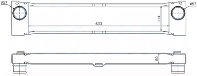 ORIS  IME520050 Intercooler Brazing Intercooler A/M(635x113x50)e001 Evaporator   96730 A6395010201 351319202380 127003N MST238 CI81000P 718133O 7063024 818808 104489 96730