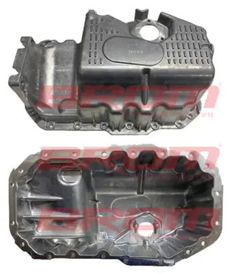 BROM  VW3308 Yağ Karteri Alüminyum Sensorlu Golf V-Vi-Jetta Iii-Iv-Passat-A3-Leon-Ibiza 1.4tsi 03C103603S 03C103603J 03C103603T