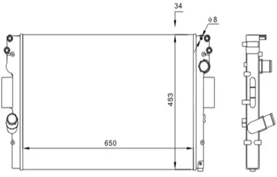 ORIS  MIV261034 Radyator Mechanical Mt(650×453×34)daily 35c/35s/40c 99+ / 35c/40c/50c/65c 06+ 61981 114066 504045487 61981 734449 8MK376774421 RA0140040 2042020 CR1550000P 28002056 9931201