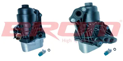 BROM  VW5031 Yağ Soğutucu Komple Caddy 4-Golf Vi-Vii-Jetta Iv-Passat-Sharan-Tiguan-A3-Q3-Leon-Toledo 4-Octavia 3 03N115389A 03N115389B 03N115389K