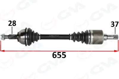 GVA  4429067 Komple Aks Sol On Fiat Scudo (270) 2.0 Mjt (07-) 1497187080 DA10622 854010530 FT27127 170964 DS52232 71792565 1497187088 CI3311 VKJC8663