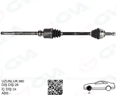 GVA  4450824 Komple Aks Sag On C5 Iii(08-15)jumpy Ii(06-)407 (04-)expert (07-)1.6hdi-Scudo 1.6 Mjt (07-) 1497192088 VKJC1498 3560T VKJC5348 P917A T39236 P280RN DA10658 210239 3068100