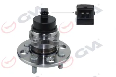 GVA  4791005 Arka Teker Poryasi Rulmanli Accent 1.3-1.5-1.6-1.5 Crdi (03-05) Abs'Li (4 Bijon) 527501C100 527501G101 QWB1463 9400130 VKBA6809 J4710516 5275007100 R18923 HYWB11814 8925