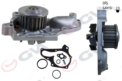 GVA  5271310 Devirdaim Avensis (T22) 2.0 (97-00)-Carina (T19) 2.0 (92-97) 1610079075 350981770000 TW1109 860013990 852660 4534402 AQ1766 240715 A310300 CP18198
