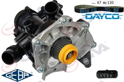 GVA  5275916 Devirdaim (Komple) Audi A4-A5-A7-A3-Q3 1.8/2.0 Tfsi (12-) (Dax-Cje) (Dayco Kayişli) 06K121011B 06L121005A 06L121111H