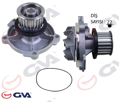 GVA  5299652 Devirdaim Chrsyler Voyager 2.5 Crd 00-08 Voyager 2.8 Crd 04-08 5066809AA 101056 538068310 A342 1970 PA10212 WP0149 P1728 241056 PA1502