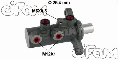 CIFAM ELT-B 3805852 Ana Merkez Iveco Daily V 11>14 (25.4mm) 42568306 P30575 PML540 FBM144100 LM80488 6502 204123775 PF986 202872 MA06025