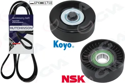 GVA  59A3521 Alternatör Gergi Kiti Kütüksüz Focus (01-04)-Connect 02=> 1.8 Di-Tdci (Klimali) (K016pk1718) 1079155 1S4Q6A228AF 14866 302165 1073485 340751SX 1133988 98FF3K738BG 28094 1570271