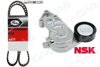GVA  59A7510 Alternatör Gergi Rulmani Transporter T5-Golf4-Bora 1.9 Tdi (Axb-Auy-Alh) 1122523 3204920 3567 2574501 2110705444P 533007630 T38148 6A903315E 950414R 950414
