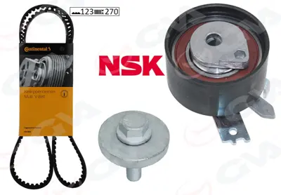 GVA  59T1422C Triger Seti (123 Dis 27mm) Clio Ii 01>06 Megane Ii 04> Kango 01> Micra Iii 04> Duster 10> 1.5 Dci K9k (Euro 3 Euro 4) 1680600QA8 KP10911 7701477012 7701476571 1680600QAX 1276084A00 KH101WP78 VKMC061343 QBPK7642 KT1368W3