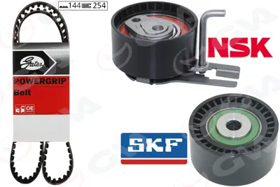 GVA  59T4312G Triger Seti Fiesta-C2-C3-Nemo-Bipper-206-307 1.4 Tdci-Hdi Euro 4 2002> (144 Diş) 831T3 2S6Q8A615AB 1987946568 SKD015 DKT4522 530023909 RR1079K2 KTB310 5595350 5595370