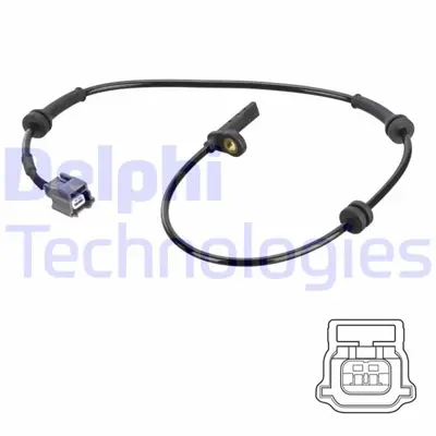 DELPHI 334404 Abs Sensörü Qashqai-Kadjar 11-2013> 479104EA0A 841640A2 9001093 491140093 51752 901099 82901099 34054 841640 BAS6668