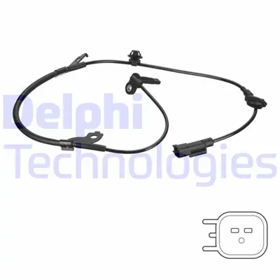 DELPHI 6006 2RS Abs Sensörü Asx-Lancer 11-2006> 4670A575 GBS2144 24071050054 4670A031 50265 841024 31120 CCZ1247ABE ABS540 J5905044
