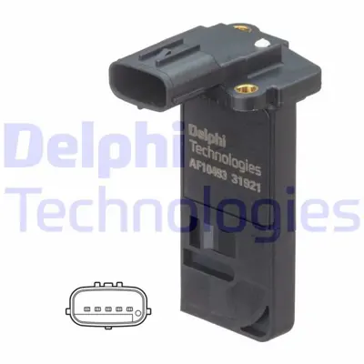 DELPHI  AF10493-12B1 Hava Kütle Ölçer Chevrolet-Opel-Vauxhall Antara-Captiva 2.0-2.2 Cdti Insignia B 1.6 Cdti 1.6 Dte-Dtn 22752508 4819491 558344 8ET009149551 2505054 CSM6972 19870 EE4326 38972 8030157