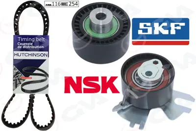 GVA  59T4335 Eksantrik Gergi Kiti (116x254) P307-P308-P407-P508-P807-Expert--C4-C5-C8-Jumpy-Scudo-Focusii- Cmax 2.0d-2.0hdi K015606xs 9400831929 831T5 TBK246 F904595V 9467628180 864710050 83192 G2926818 830K0 45117