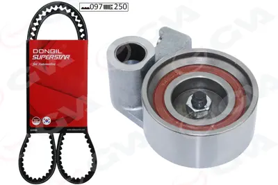 GVA  59T7195DO Triger Kayiş Seti (Eksantrik Seti) Toyota Hilux Vigo 2.5l 2kdftv Kun15 Kun25 Kun35 05-15  / 3.0l 1kd-Ftv Kun26 05-14 (1 Kayiş + 1 Rulman) (097x250) 1350567041 KH299 5693970 1987948190 QBK737 1350567040 KD46915 CT1089K1 1350567042 VKMA91711