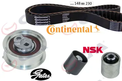 GVA  59T7524 Triger Seti Passat-A4 2.0 Tfsi-2.0fsi Blr-Bvy-Bvz (K035604xs) 06F198119A 06F198119B