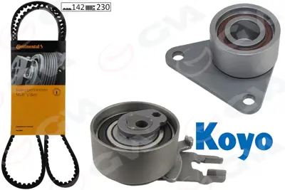 GVA  59T9960 Eksantrik Gergi Kiti Volvo C30-C70 I-Ii-S40 Ii-S60 I-S70-V40-V50-V70-Xc70 2.4-Kuga-Mondeo-Focus 2.5 ( Uzun Gergi ) LDK0876 4133820 6M5G6M250AA 1726568 VKMA06038 30731727 45343 CT979K3 5653670 27559