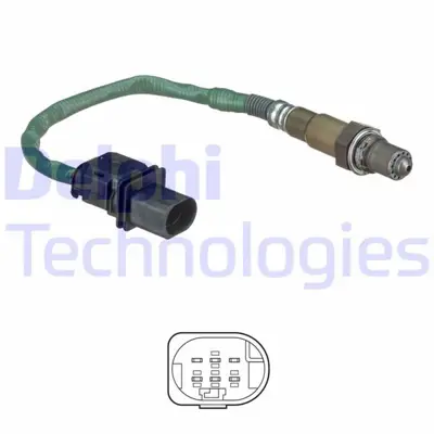 DELPHI  ES20551-12B1 Oksijen Sensoru (Kat. Oncesi) Mercedes W169 W246 W204 W212 W463 W166 X204 W221 W639 LS150056 434642 A0035426918 90053HQ 570161A 1588A001 V30760038 13627791600 A0045426918 74815771