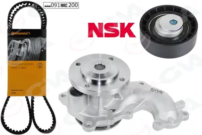 GVA  59WPK3520-1 Triger Eksantrik Seti (Devirdaimli ) Connect 1.8tdci 07>13 Focus I 98>11 Mondeo Iv 07>14 Smax Galxy 07>11 1.8 Td (1987948520) 2T1Q6M260AA VKMA04108 530014210 5523970 1987948520 KTB470 1201255 KTB251 K015541XS CT983K1