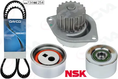 GVA  59WPK4310 Eksantrik Gergi Kiti (134x254) P106 Ii 1.6 (96-) (Tu5j4)-Saxo 1.6 (96-03) (Tu5jp4) (K015458xs) 0831.L1 0831.T9 0831.L0