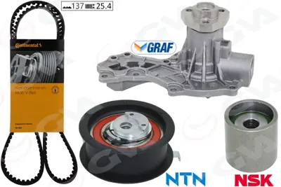 GVA  59WPK7507-1 Devirdaimli Triger Seti Caddy-Golf3-T4-Passat-A4-Toledo 1.9-1.9tdi (Aaz-Afn-Ahu-Avg-Abl-1y 28109119P 28109119K 1L0198002A K045223XS 28109243F 7400530 5542671 1058458 28109244 1762232