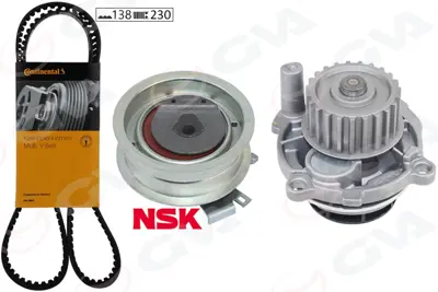 GVA  59WPK7511-1 Devirdaimli Triger Seti Golf4/5-Bora-Jetta-Passat-A3-Leon-Octavia 1.6 98>akl-Aeh-Avu-Bgu-Bse-Bfq-Alz 06A198119 06B121011 06B121011L