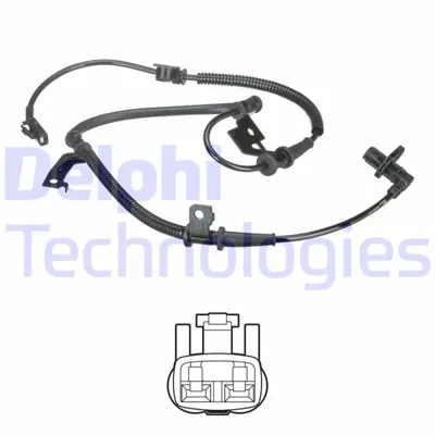 DELPHI  SS20536 Abs Hiz Sensörü Ön Soul 956712K000 411140402 560267 84838 6PU012039501 31504 90357 1510KK57 818043314 ABSK57