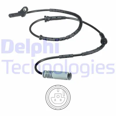 DELPHI  SS20548 Abs Hiz Sensoru Arka Sag Sol Bmw E65 E66 34526758290 SS20548 34526771709 34526761801 900213 GBS2710 6S705 V20725287 6PU012039881 58701B