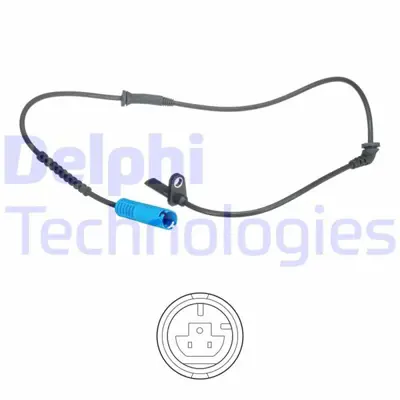 DELPHI  SS20557 Abs Hiz Sensörü Ön Mini Cooper Countryman. Cooper D Countryman. Cooper S Countryman. Cooper Sd Count 265008526 46594 ADB117105 GBS140