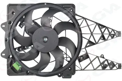 GVA  7529003 Fan Motoru Davlumbazli Fiat Doblo 10> 1.6 Mjet 1.3 Jtd 51821155 352093 FT7597 V24011312 352093HQ 8EW351042631 69422454010 GA220625 352093A 352093B
