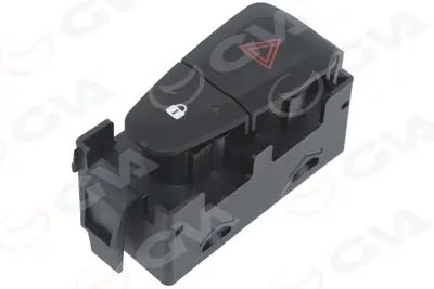 GVA  8011036 Dörtlü Flaşer Düğmesi Ve Merkezi Kilit Butonu Renault Megane Iii- Fluence 252100502R 252100004R 461900027 252100005R 916593 2103645 252100004 252100001R 23645 8200214896A