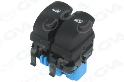 GVA  8014860 Cam Açma Anahtari Ön Sol Çiftli Renault Clio Iii(10 Fişli)(Mavi) 8200214938