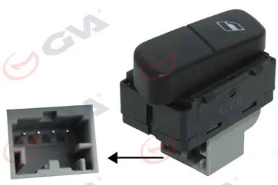 GVA  8075008 Cam Açma Anahtari Anahtari Tekli Arka Sağ Vw Polo 6Q0959856 50989010 99590417101 916302 462060154 1196702680 6Q095985601C 6Q09598569B9 BSP24089 BSG90860068