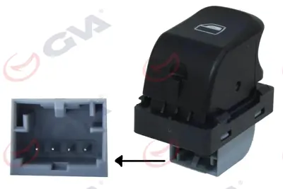 GVA  8075913 Cam Açma Anahtari Tekli Audi Q5-A4 A5 (08-12) 8K0959855 8K0959855V10 8K0959855AV10 8E0959855V10 8K0959855A CWR73038AS 2106148 916260 V10730017 26148