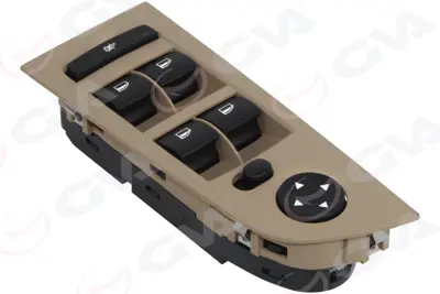 GVA 836351 Cam Açma Anahtari Sol Dörtlü (Katlanmaz Bej Çerçeveli) Bmw E90 E91 61319217331 9132135 9132137 9217332 9122117 61319122121 9132147 9122121 WG1963699 61319216049