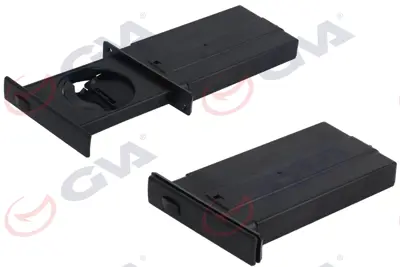 GVA  9103489 Bardaklik On Sağ (Siyah) Bmw E60 E61 Lci 51457063179 51457063187 51459125626 11021119 51457063183 9125626 7063187 7063183 502724 7063179