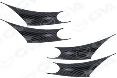 GVA  9103617 Ic Kaplama 4 Parça Set (Karbon Siyah) Bmw F30+lci 51417279391S4