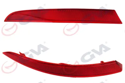 GVA  9104826 Arka Tampon Reflektörü L Bmw F07 Lci Gt 2015-2019 63147318557