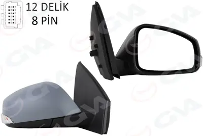 GVA D00033/10 Elektrikli+isitmali+sinyalli+katlanir+sensörlü+astarli+asferik (Sol) L Megane+fluence (08-) 963020181R 27252201 963730077R E2689 RN4247334 4377817 10775811 261656470R 3280150 963660005R