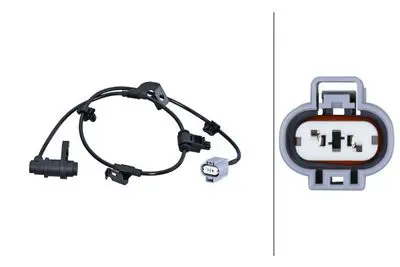 HELLA  6PU230048911 Abs Sensörü Mitsubishi 4670A598 1180050177 772538 31562 T450634 50634 90537 CCZ1616ABE BAS5523 665720SX