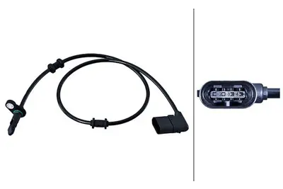 HELLA  6PU358216201 Abs Sensoru Arka Sol Mercedes N293 C253 X253 2539052500 A2539052500 172427 35467 GBS2636 900324 45030600 45000030601 11030136 BSW1275