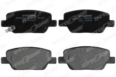 OTOZONE  FDA2002 Arka Balata Fiat Egea 16> 1.3d Mtj 1.4 1.6e-Torq 1.6d Mtj BPM170002 77367717 33101783 35154 13046121562NSETMS 5P1951 FK20199 224491702 SPB748 363700423179