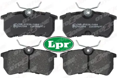 OTOZONE  FDA3000-1 Arka Fren Balatasi Focus I 98>04 Fiesta Vi 17> Gdb1354 98AB2M008BA BA2208 301420 13046028352 120002010 MEC1BJ2M008AA C1BC2M008AC 8DB355018411 363916060253 50916167