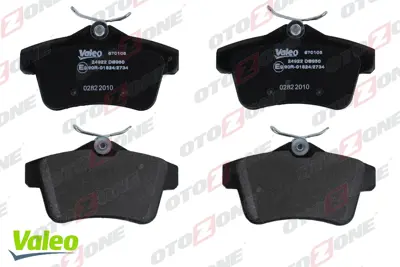 OTOZONE  FDA4000 Arka Fren Balatasi Peugeot P3008 09>16 P5008 09>17 P508 10>18 P308 Gti-Rzc 10>14 Citroen C4 09>16  Ds4-Ds5 11>15 8DB355014531 1608681680 GDB1828 1636411280 425446 1623180880 1611838080 181928 1608520680 425444