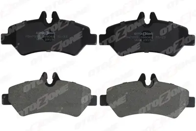 OTOZONE  FDA7003 Fren Balatasi Arka Mercedes Sprinter B906 06> . Vw Crafter 30-35-50 Tek Teker 2E0698451 2919001 GDB1697 GDB2076 A0044206920 44206920 986495100 37555 C3016 FVR1780